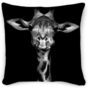 The Giraffe - Fotokunst Sierkussen
