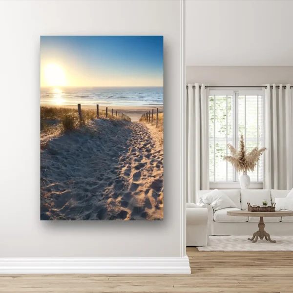 Size Variation 120x180 - Dunes & Beach - Fotokunst Wanddecoratie Verticaal