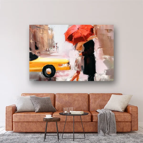 Size Variation 180x120 - Romance Painting - Fotokunst Wanddecoratie Horizontaal