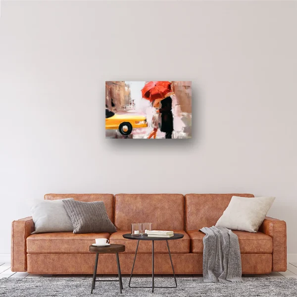 Size Variation 90x60 - Romance Painting - Fotokunst Wanddecoratie Horizontaal