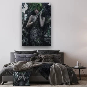 Dibond Gallery 100x150 - Woman Tree - Fotokunst Wanddecoratie Verticaal